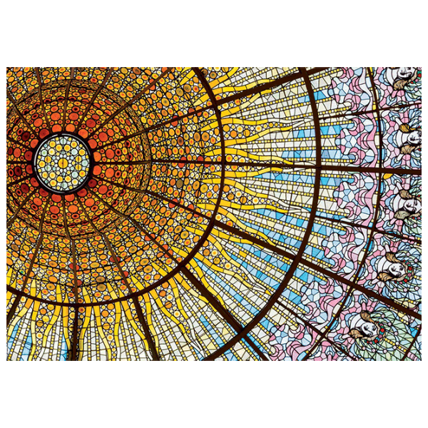 Puzzle Educa Palace Of Catalan Music 14+/ Количество деталей: 1000 photo 1