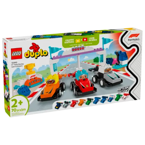 Constructor LEGO F1 Team Race Cars & Drivers Rasă/ Multicolor photo 1 Constructor LEGO F1 Team Race Cars & Drivers Rasă/ Multicolor photo 1