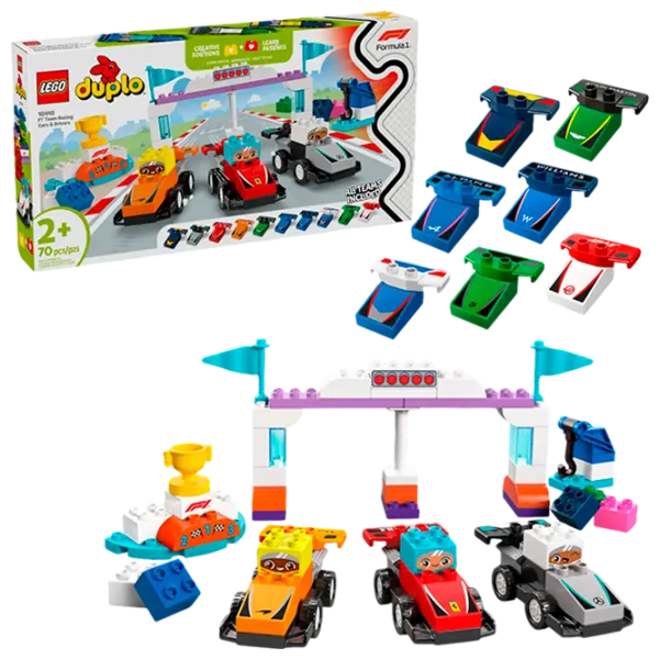 Constructor LEGO F1 Team Race Cars & Drivers Rasă/ Multicolor photo 2 Constructor LEGO F1 Team Race Cars & Drivers Rasă/ Multicolor photo 2