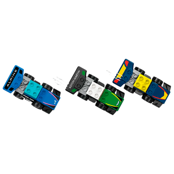 Constructor LEGO F1 Team Race Cars & Drivers Rasă/ Multicolor photo 4 Constructor LEGO F1 Team Race Cars & Drivers Rasă/ Multicolor photo 4