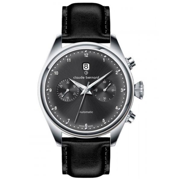 Наручные часы для мужчин Claude Bernard 08006-3C-GIN Механический / 42 мм photo 1 Наручные часы для мужчин Claude Bernard 08006-3C-GIN Механический / 42 мм photo 1
