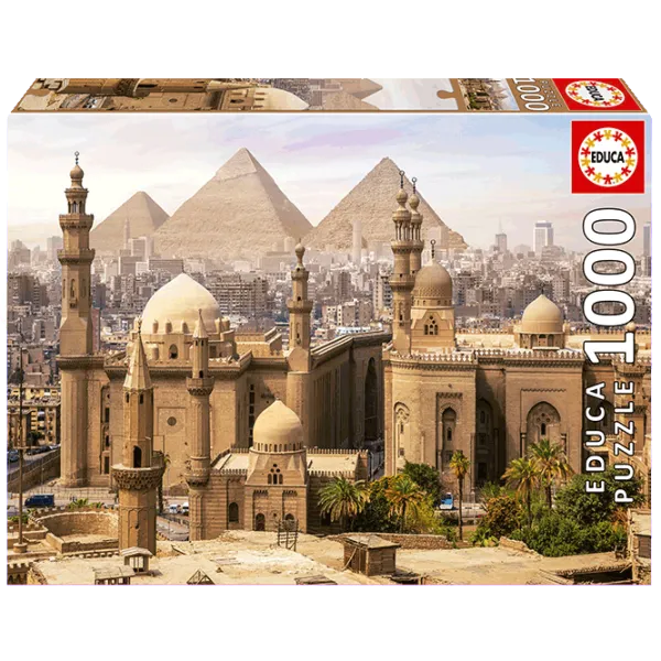 Puzzle Educa Cairo, Egypt 14+/ Количество деталей: 1000 photo 1