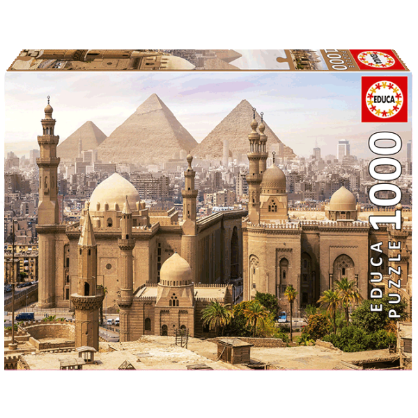Puzzle Educa Cairo, Egypt 14+/ Количество деталей: 1000 photo 1