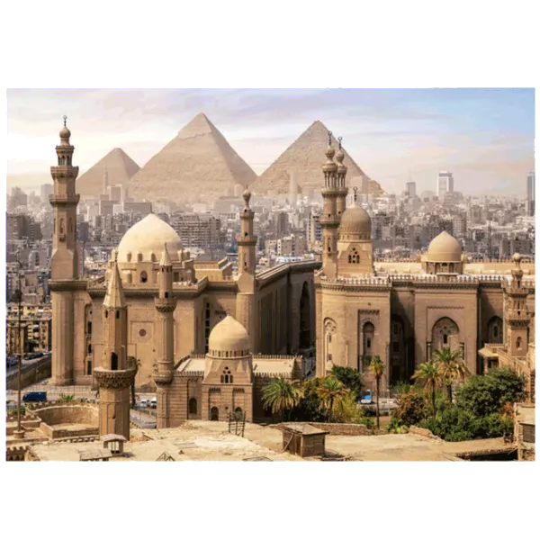 Puzzle Educa Cairo, Egypt 14+/ Количество деталей: 1000 photo 2