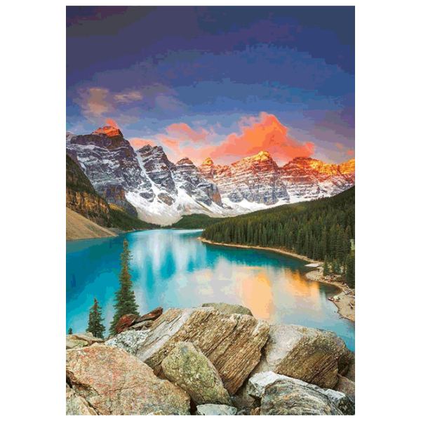 Puzzle Educa Moraine Lake, Banff National Park, Canada 9+/ Numărul de piese: 1000 photo 2 Puzzle Educa Moraine Lake, Banff National Park, Canada 9+/ Numărul de piese: 1000 photo 2