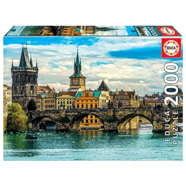 Puzzle Educa Prague views 14+/ Количество деталей: 2000 photo 1