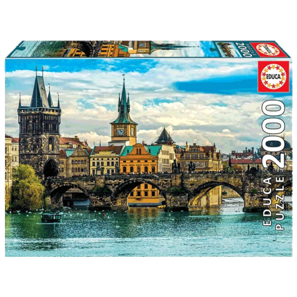 Puzzle Educa Prague views 14+/ Количество деталей: 2000 photo 1