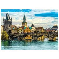 Puzzle Educa Prague views 14+/ Numărul de piese: 2000 photo 2
