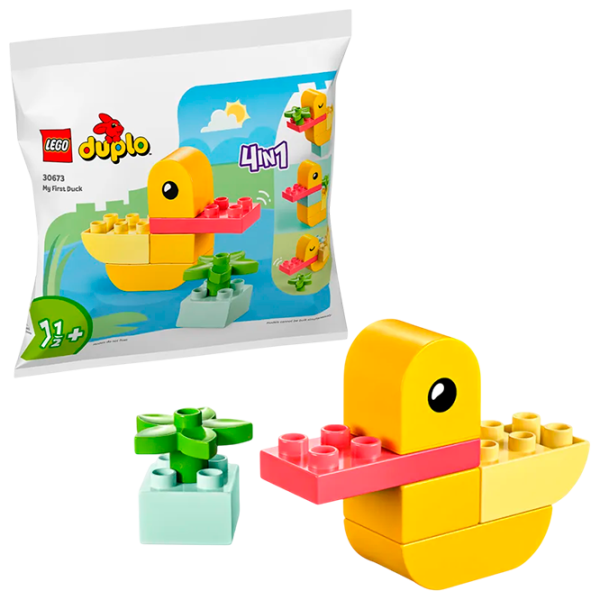 Constructor LEGO My First Duck Animale/ Multicolor photo 2