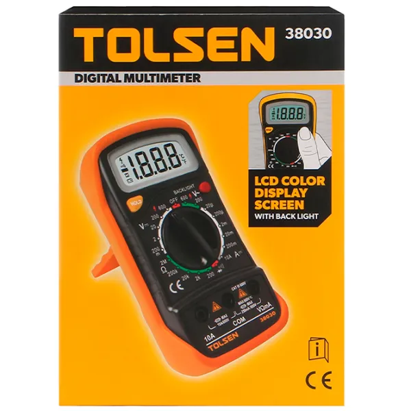 Multimetru Tolsen 38030  Digital / 20 MOm photo 8