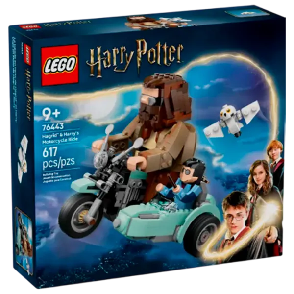 Constructor LEGO Hagrid & Harry's Motorcycle Ride Figuri/ Multicolor photo 1