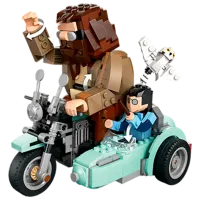 Constructor LEGO Hagrid & Harry's Motorcycle Ride Figuri/ Multicolor photo 3