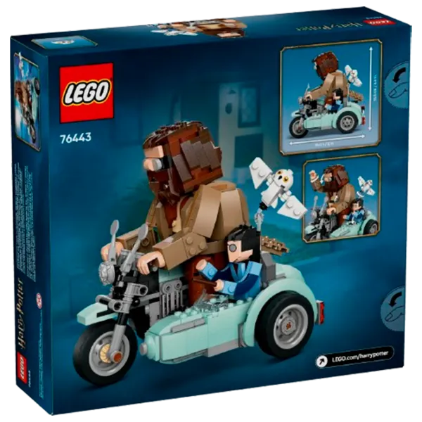 Constructor LEGO Hagrid & Harry's Motorcycle Ride Figuri/ Multicolor photo 6