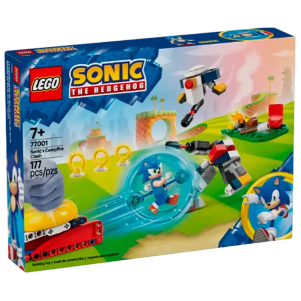 Constructor LEGO Sonic's Campfire Clash Figuri/ Multicolor photo 1