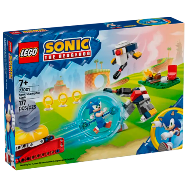 Constructor LEGO Sonic's Campfire Clash Figuri/ Multicolor photo 1