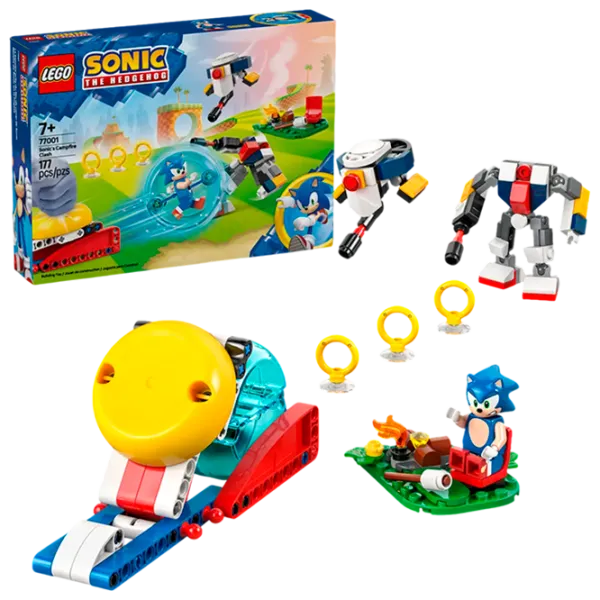 Constructor LEGO Sonic's Campfire Clash Figuri/ Multicolor photo 2