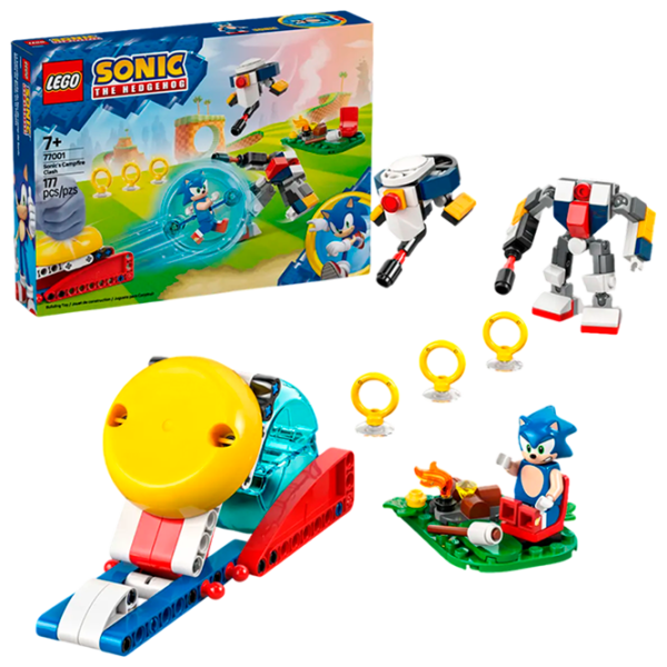Constructor LEGO Sonic's Campfire Clash Figuri/ Multicolor photo 2