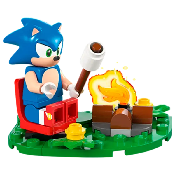 Constructor LEGO Sonic's Campfire Clash Figuri/ Multicolor photo 4