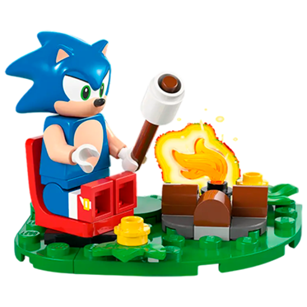 Constructor LEGO Sonic's Campfire Clash Figuri/ Multicolor photo 4