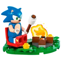 Constructor LEGO Sonic's Campfire Clash Figuri/ Multicolor photo 4