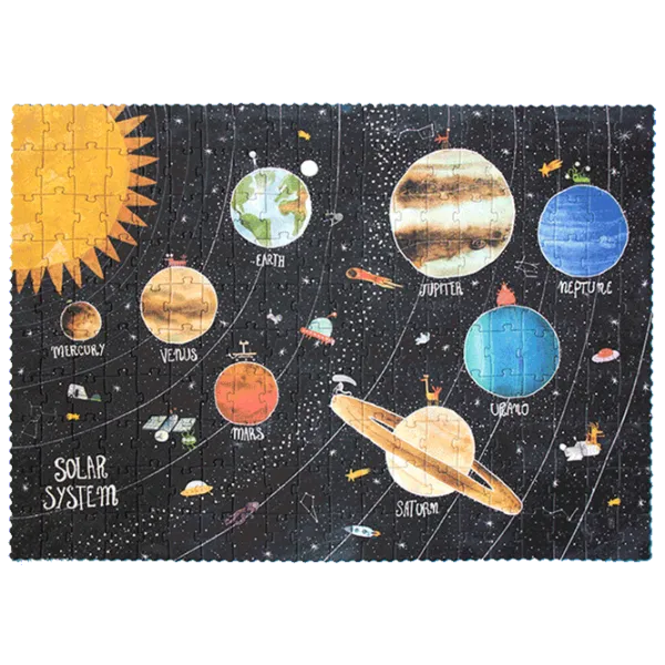 Puzzle Londji Discover the Planets 6+/ Numărul de piese: 200 photo 2 Puzzle Londji Discover the Planets 6+/ Numărul de piese: 200 photo 2