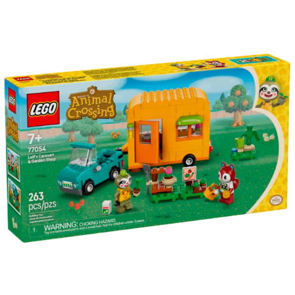 Constructor LEGO Leif's Caravan & Garden Shop Animale/ Multicolor photo 1