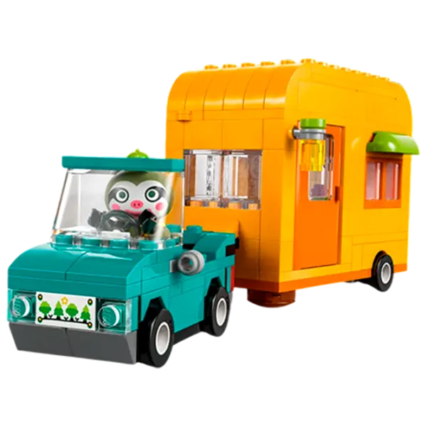 Constructor LEGO Leif's Caravan & Garden Shop Animale/ Multicolor photo 4