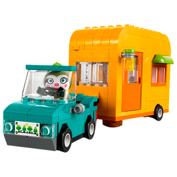 Constructor LEGO Leif's Caravan & Garden Shop Animale/ Multicolor photo 4