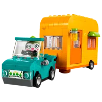 Constructor LEGO Leif's Caravan & Garden Shop Animale/ Multicolor photo 4