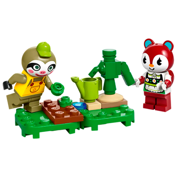 Constructor LEGO Leif's Caravan & Garden Shop Animale/ Multicolor photo 5