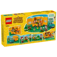 Constructor LEGO Leif's Caravan & Garden Shop Animale/ Multicolor photo 6