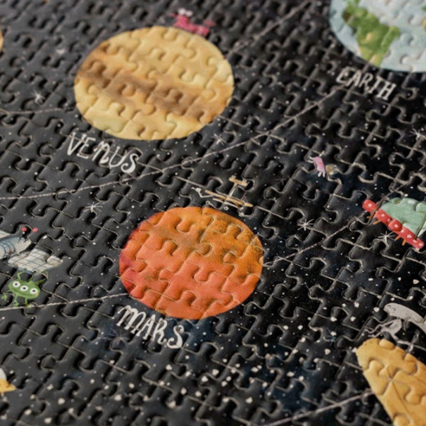 Puzzle Londji Discover the Planets 6+/ Numărul de piese: 600 photo 3 Puzzle Londji Discover the Planets 6+/ Numărul de piese: 600 photo 3