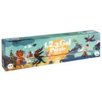 Puzzle Londji 1, 2, 3, go! 5+/ Numărul de piese: 54