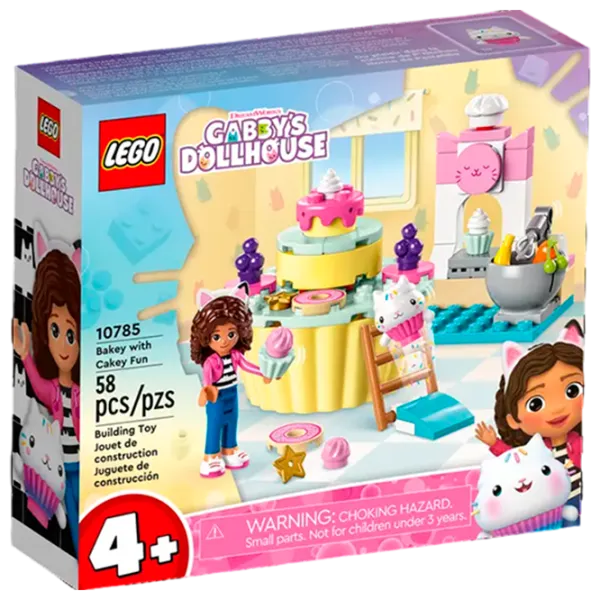 Constructor LEGO Bakey with Cakey Fun Petrecere/ Multicolor photo 1