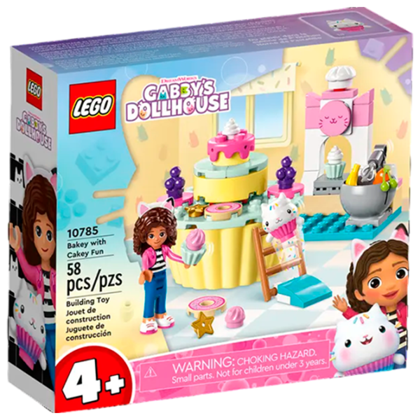 Constructor LEGO Bakey with Cakey Fun Petrecere/ Multicolor photo 1