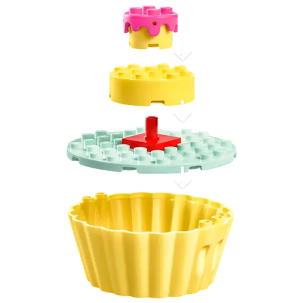 Constructor LEGO Bakey with Cakey Fun Petrecere/ Multicolor photo 4