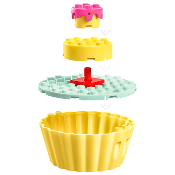 Constructor LEGO Bakey with Cakey Fun Petrecere/ Multicolor photo 4