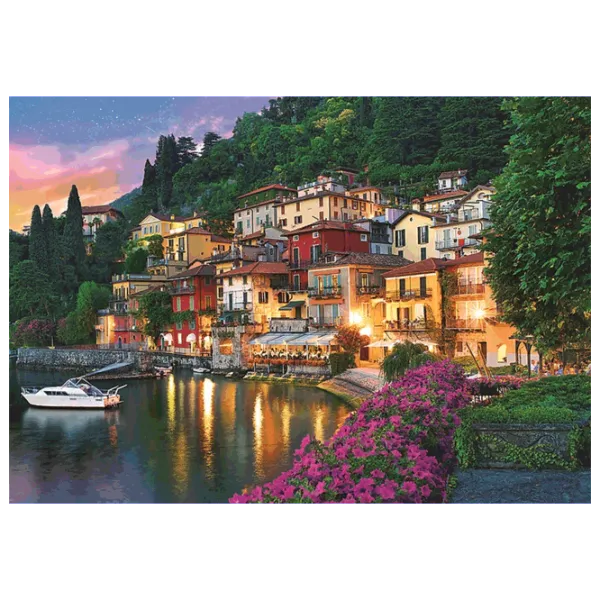 Puzzle Trefl Lake Como, Italy 9+/ Numărul de piese: 500 photo 2
