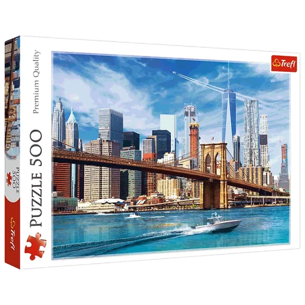 Puzzle Trefl View of New York 9+/ Количество деталей: 500 photo 1 Puzzle Trefl View of New York 9+/ Количество деталей: 500 photo 1