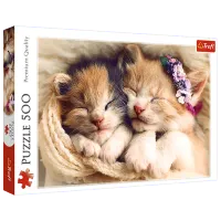 Puzzle Trefl Kittens 10+/ Количество деталей: 500
