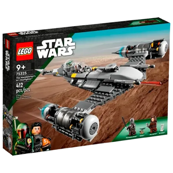 Конструктор LEGO The Mandalorian's N-1 Starfighter Космолёт/ Разноцветный photo 1 Конструктор LEGO The Mandalorian's N-1 Starfighter Космолёт/ Разноцветный photo 1