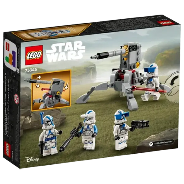 Constructor LEGO 501st Clone Troopers Battle Pack Cosmos/ Multicolor photo 8