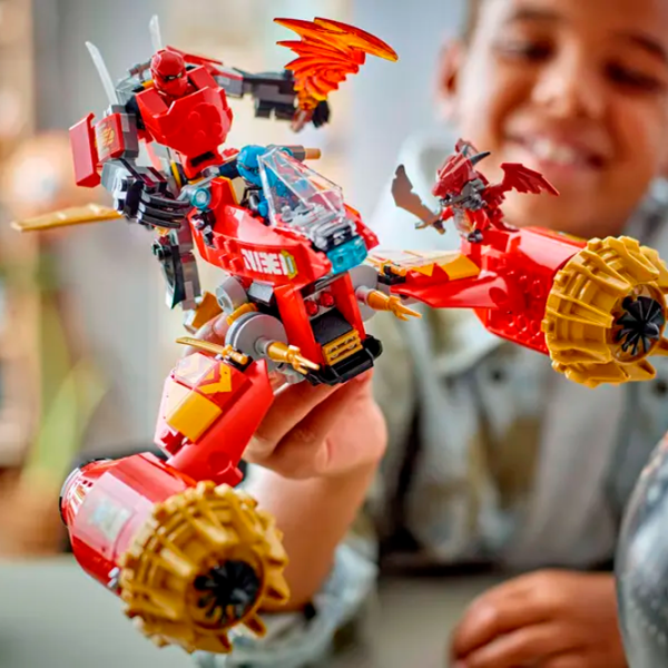 Constructor LEGO Kai's Mech Storm Rider Ninjago/ Multicolor photo 6