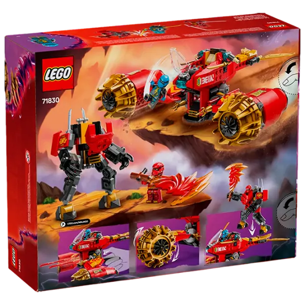 Constructor LEGO Kai's Mech Storm Rider Ninjago/ Multicolor photo 8
