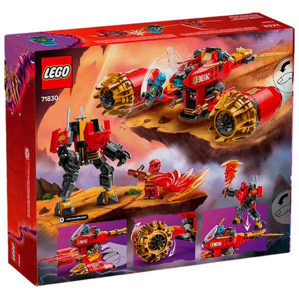 Constructor LEGO Kai's Mech Storm Rider Ninjago/ Multicolor photo 8