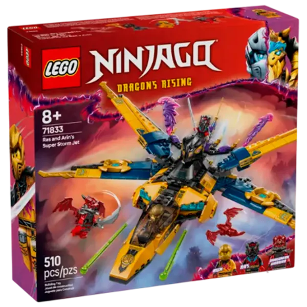 Constructor LEGO Ras and Arin's Super Storm Jet Ninjago/ Multicolor photo 1