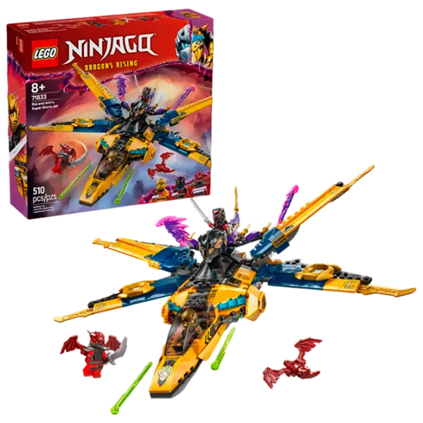 Constructor LEGO Ras and Arin's Super Storm Jet Ninjago/ Multicolor photo 2