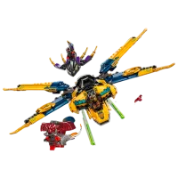 Constructor LEGO Ras and Arin's Super Storm Jet Ninjago/ Multicolor photo 3