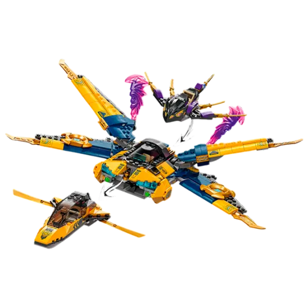Constructor LEGO Ras and Arin's Super Storm Jet Ninjago/ Multicolor photo 4