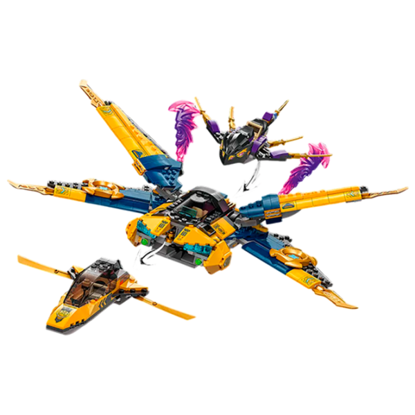 Constructor LEGO Ras and Arin's Super Storm Jet Ninjago/ Multicolor photo 4